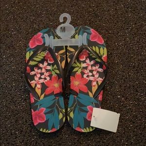 Floral sandals